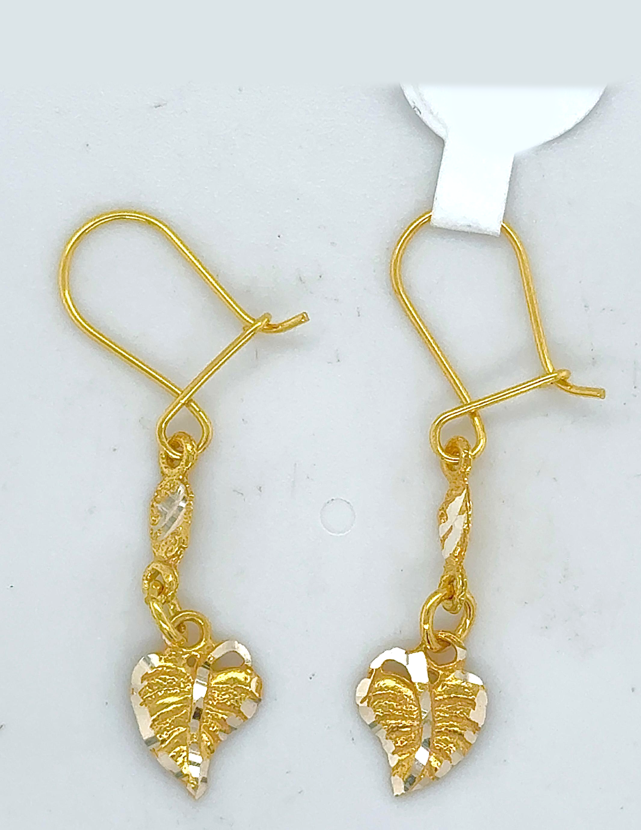 Gold Hanging Earring