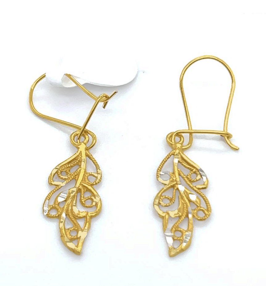 Gold Hanging Earring
