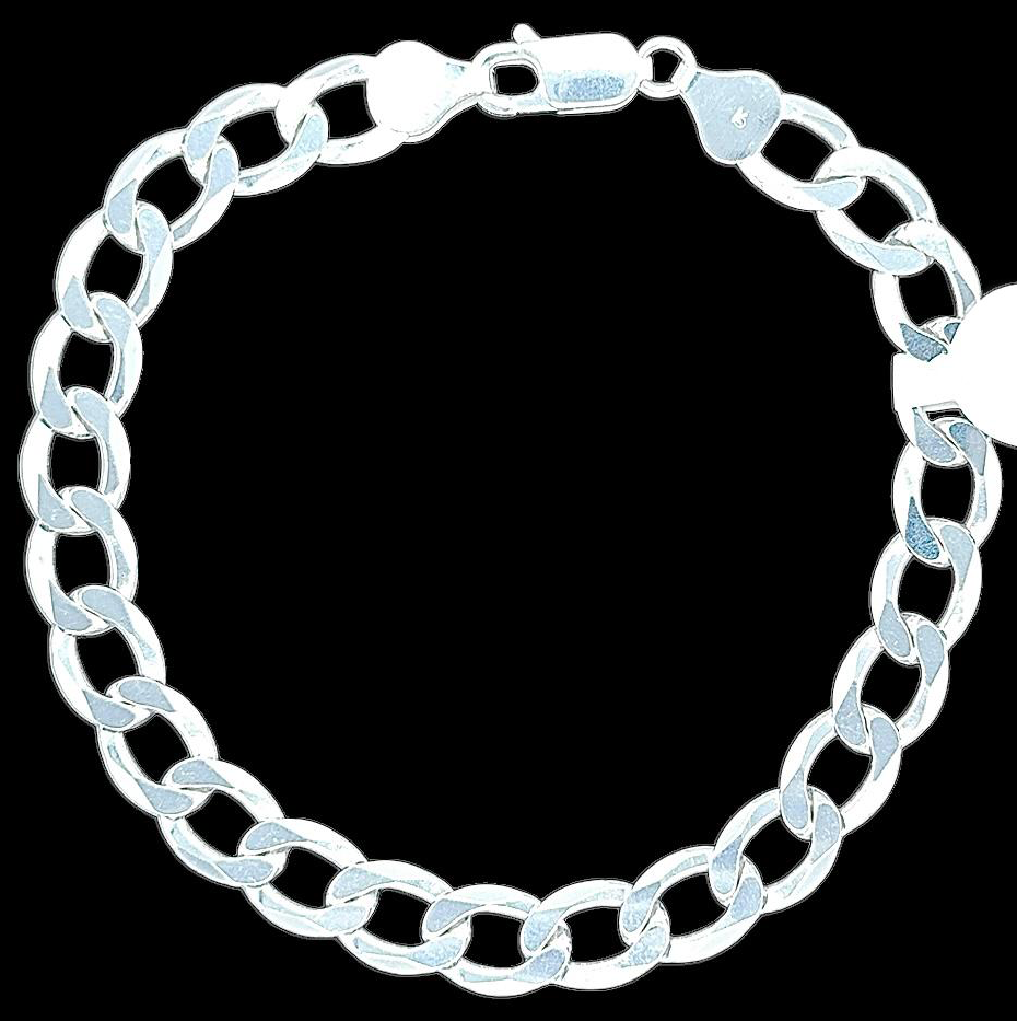 Silver Gent Hand Band