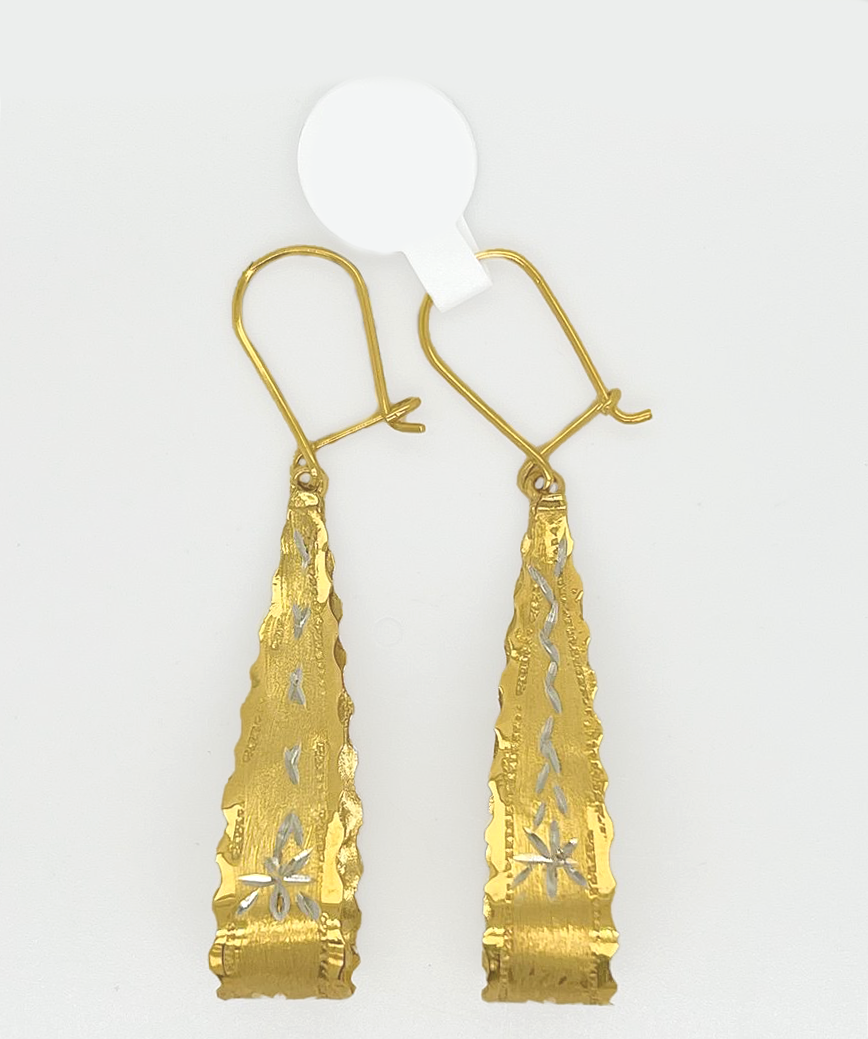 Gold Hanging Earring