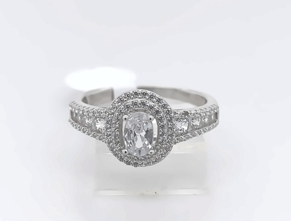 Silver Female Wedding Set