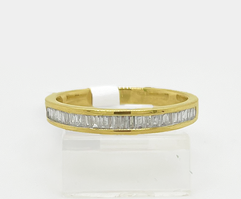 Gold Diamond Engagement Ring