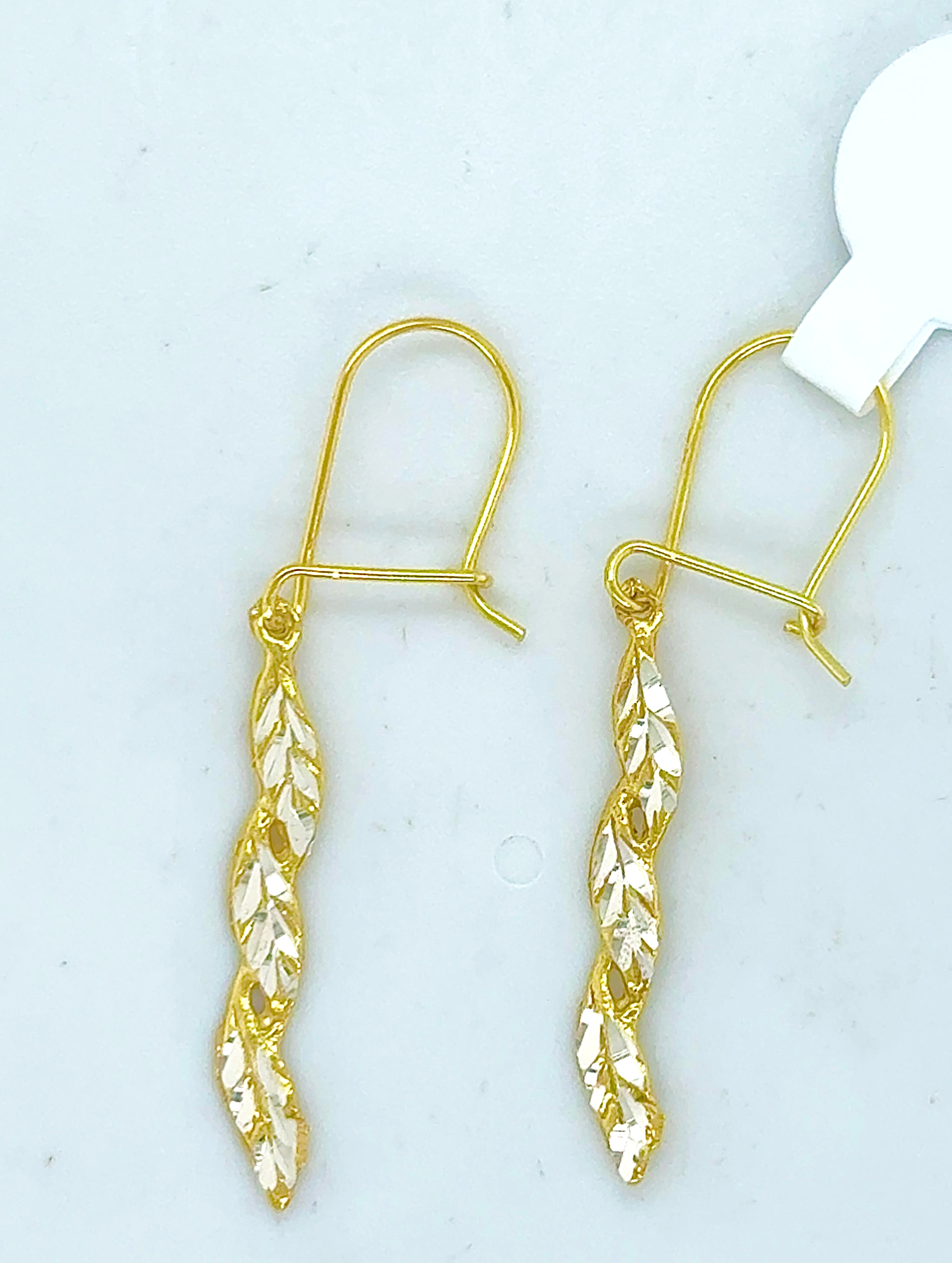 Gold Hanging Earring