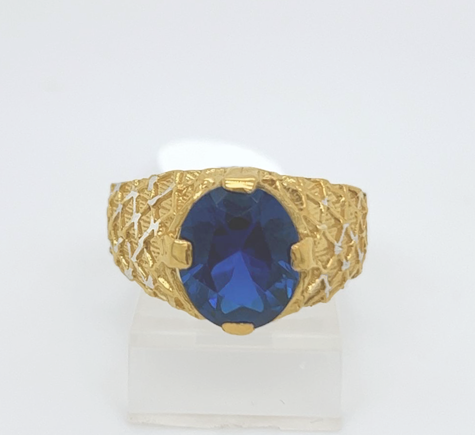 Gold Gent Ring