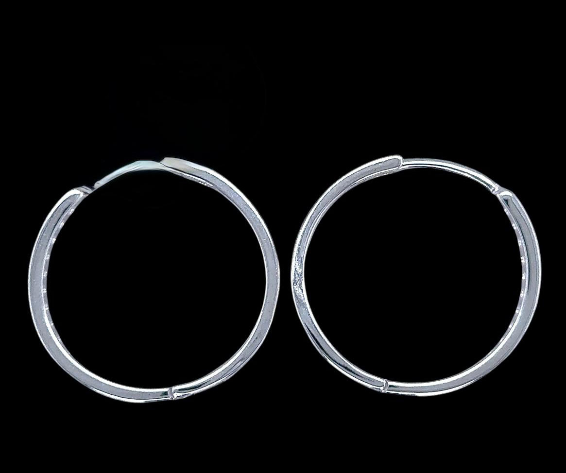 Silver Hoop