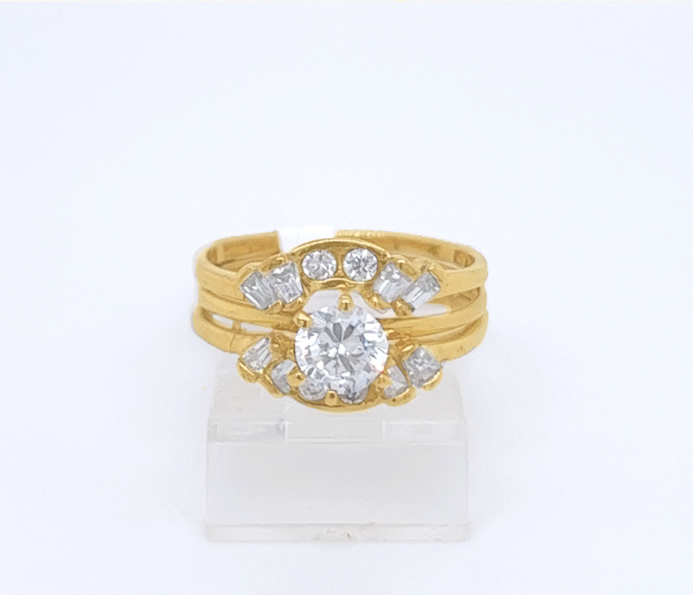 3PC Gold Wedding Ring