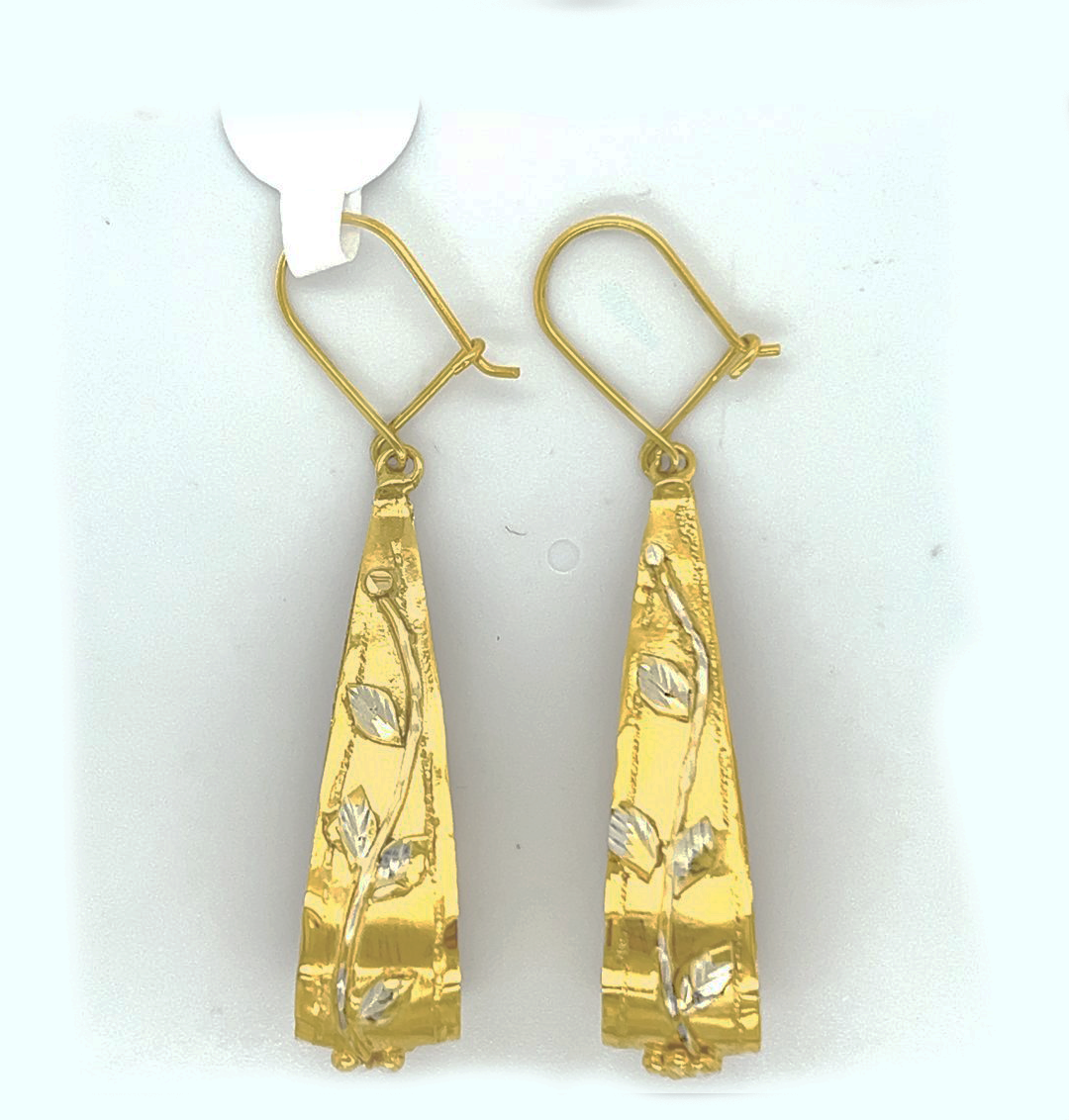 Gold Hanging Earring
