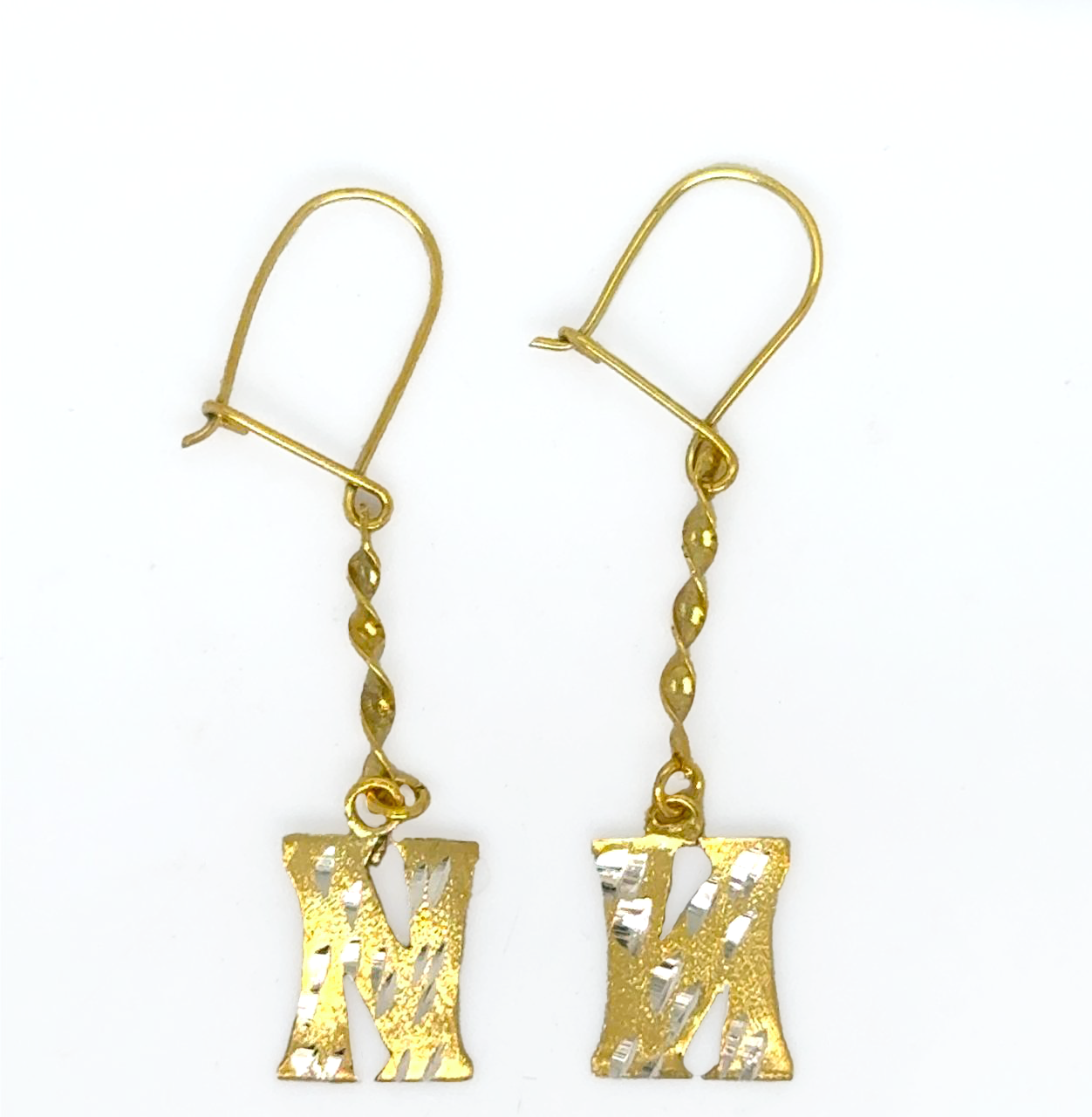 Gold Hanging Earring