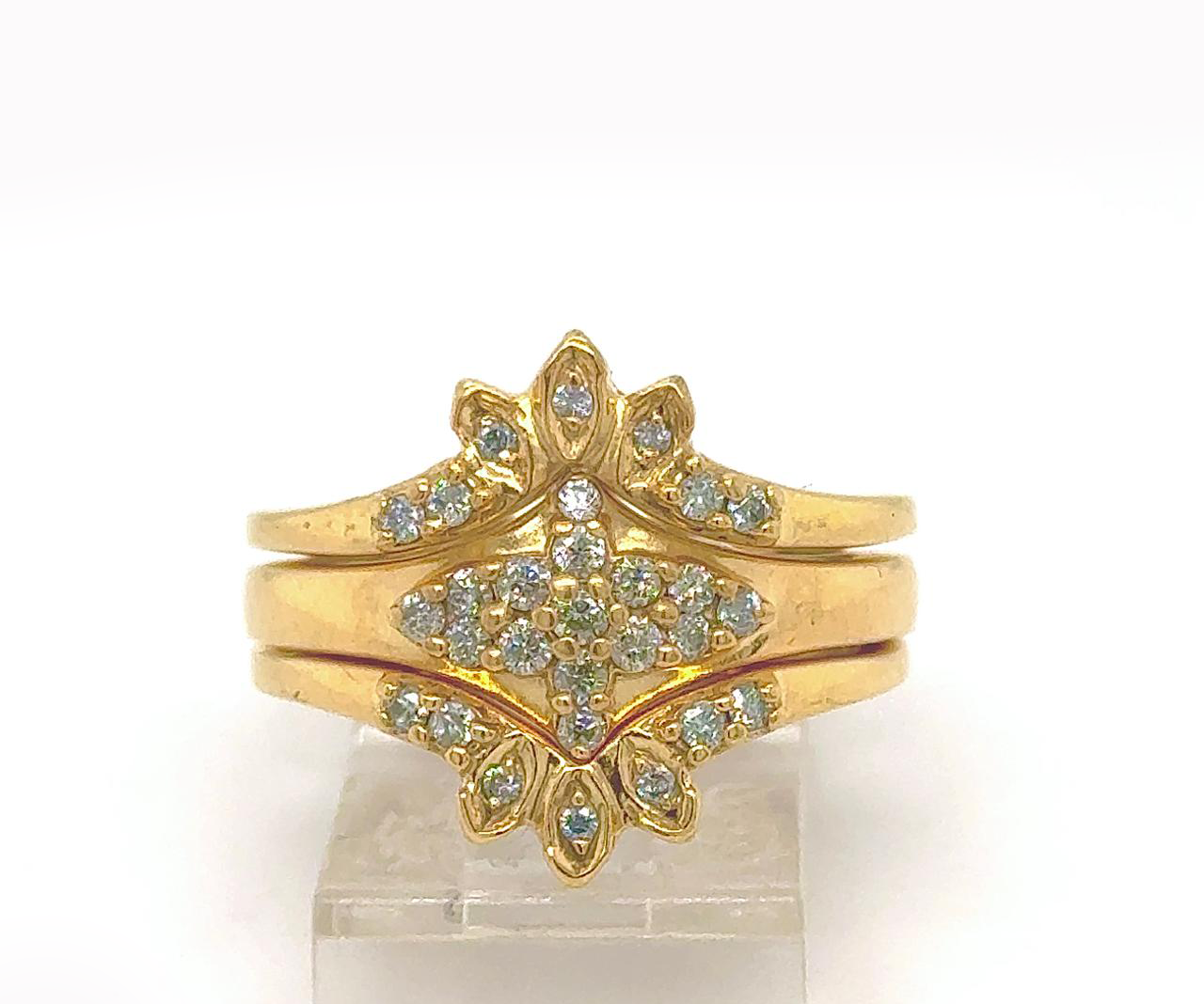 3PC Gold Wedding Ring