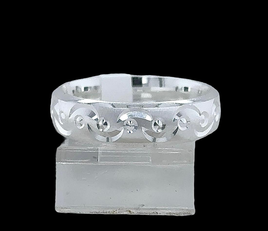 Silver Gent Wedding Ring