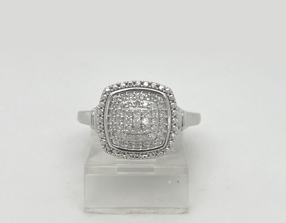 Gold Diamond Engagement Ring