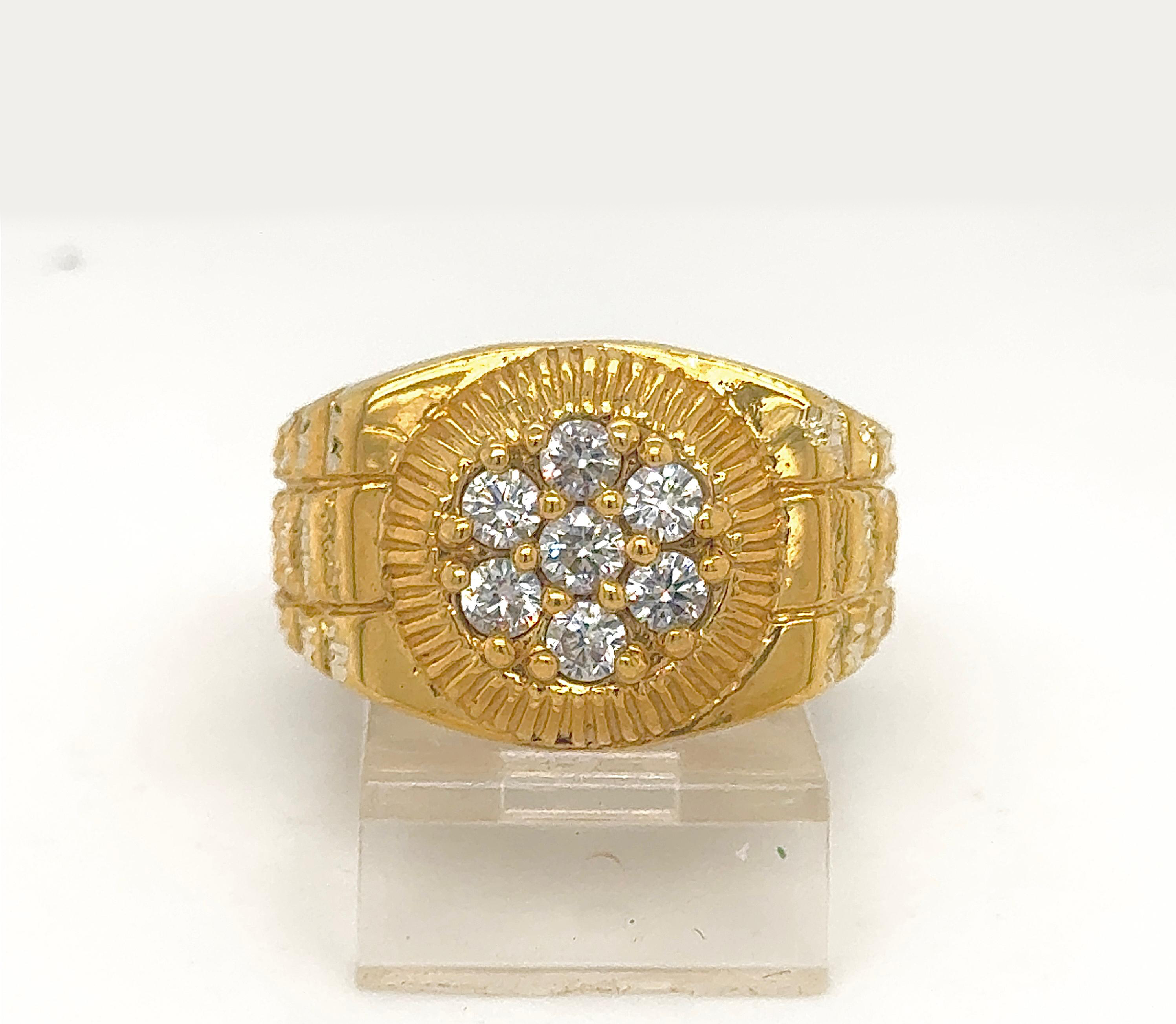 Gold Gent Ring