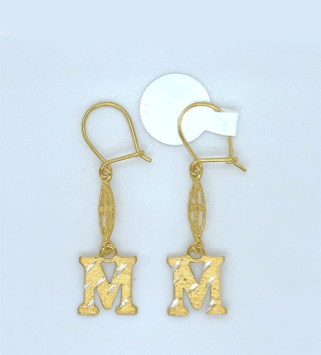 Gold Hanging Earrings