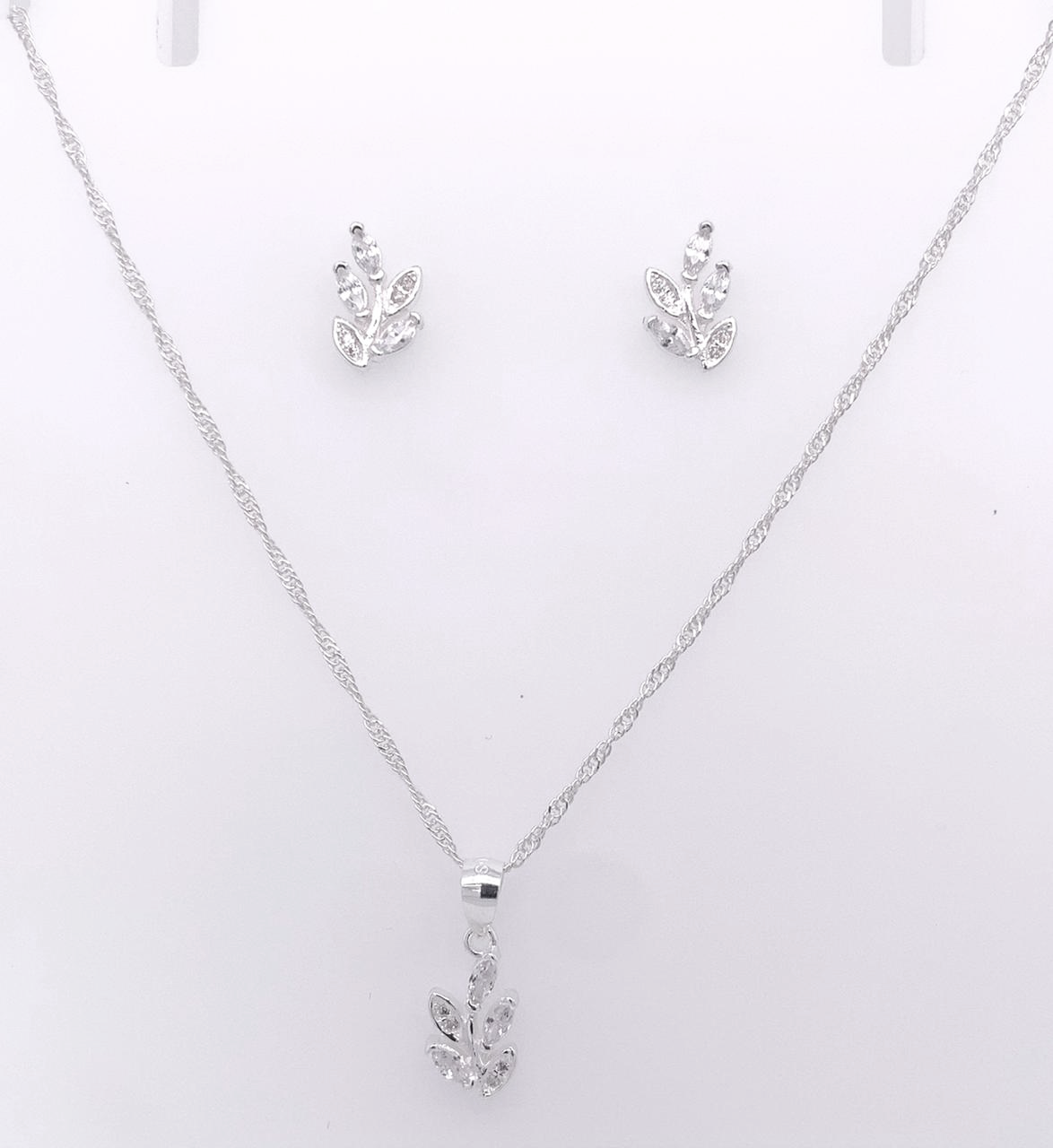 Silver Ladie Chain Set