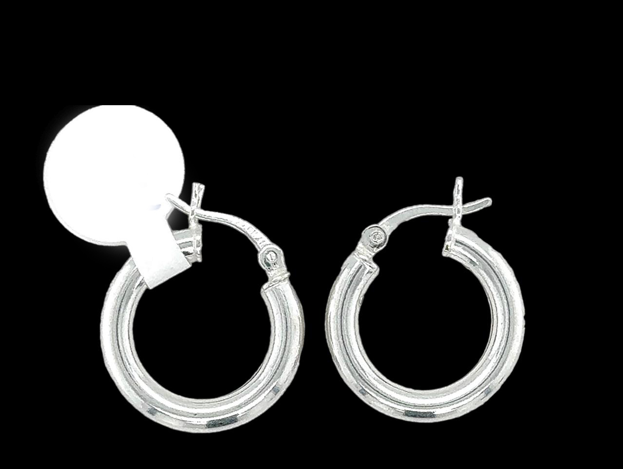 Silver Hoop