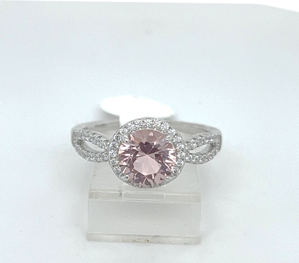 Silver Engagement Ring