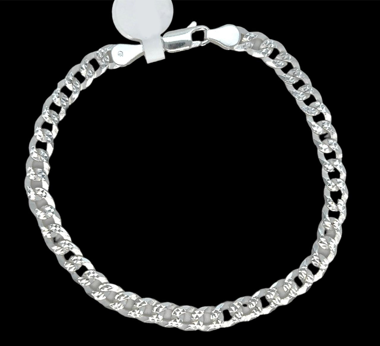 Silver Gent Hand Band