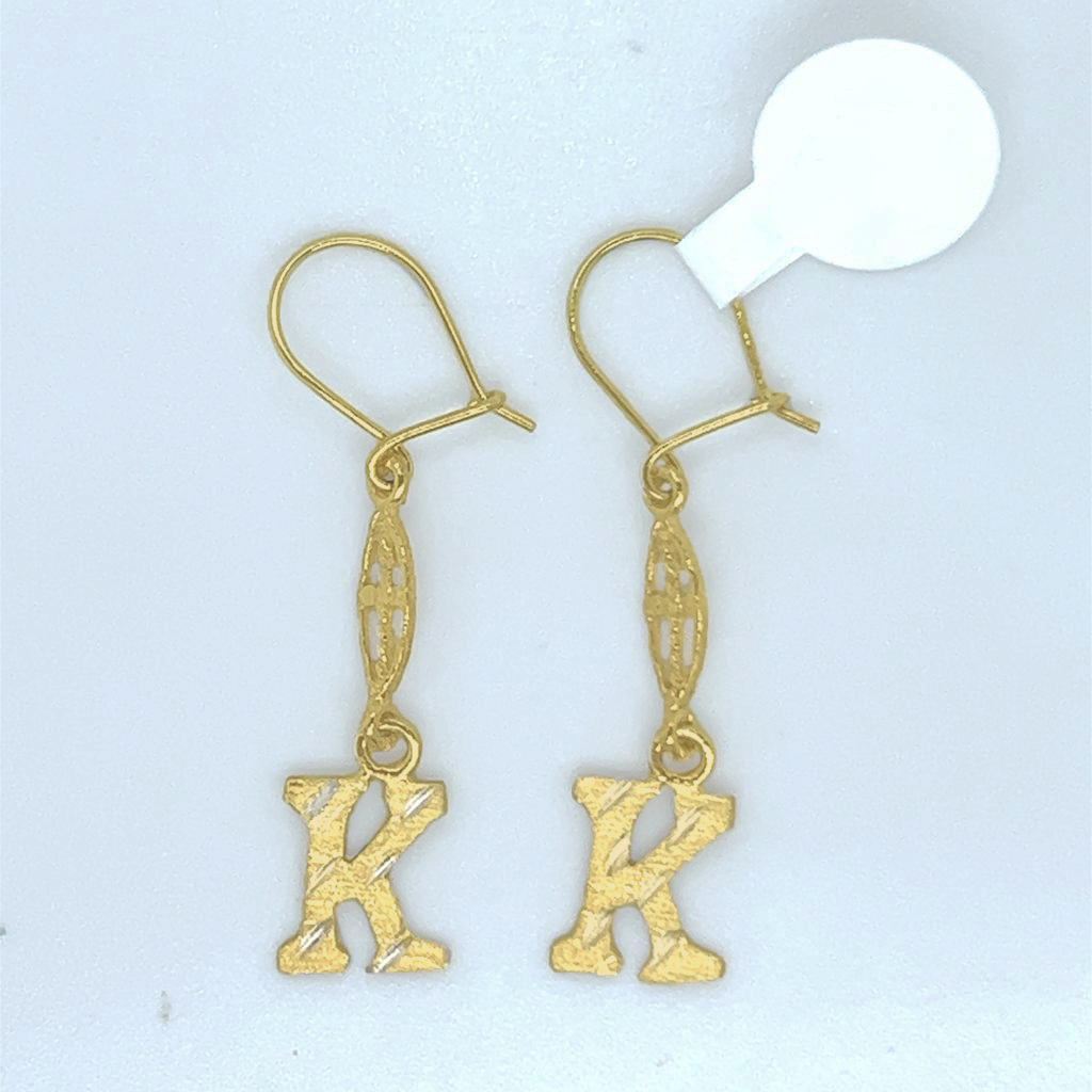 Gold Hanging Earrings