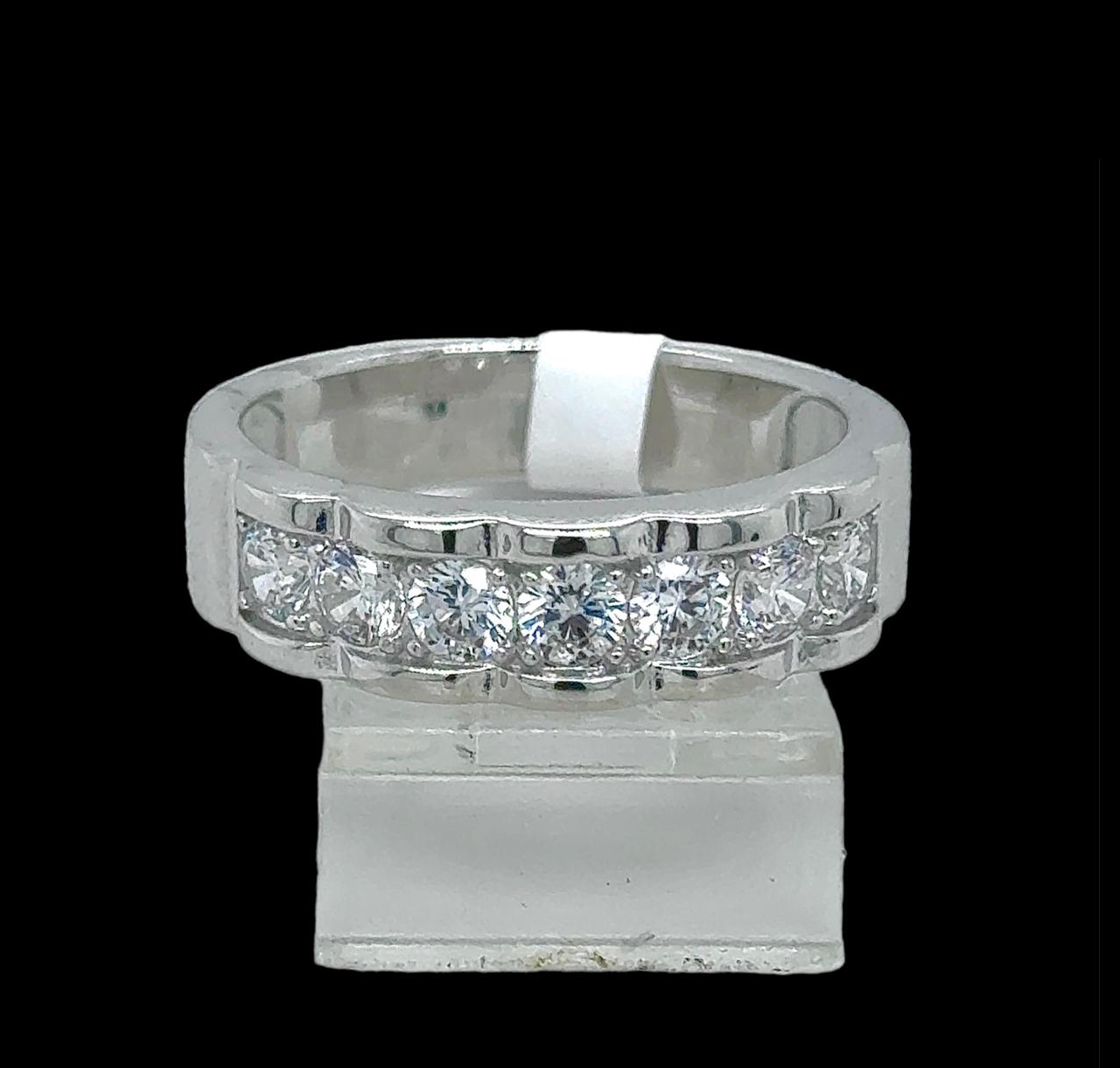 Silver Gent Wedding Ring