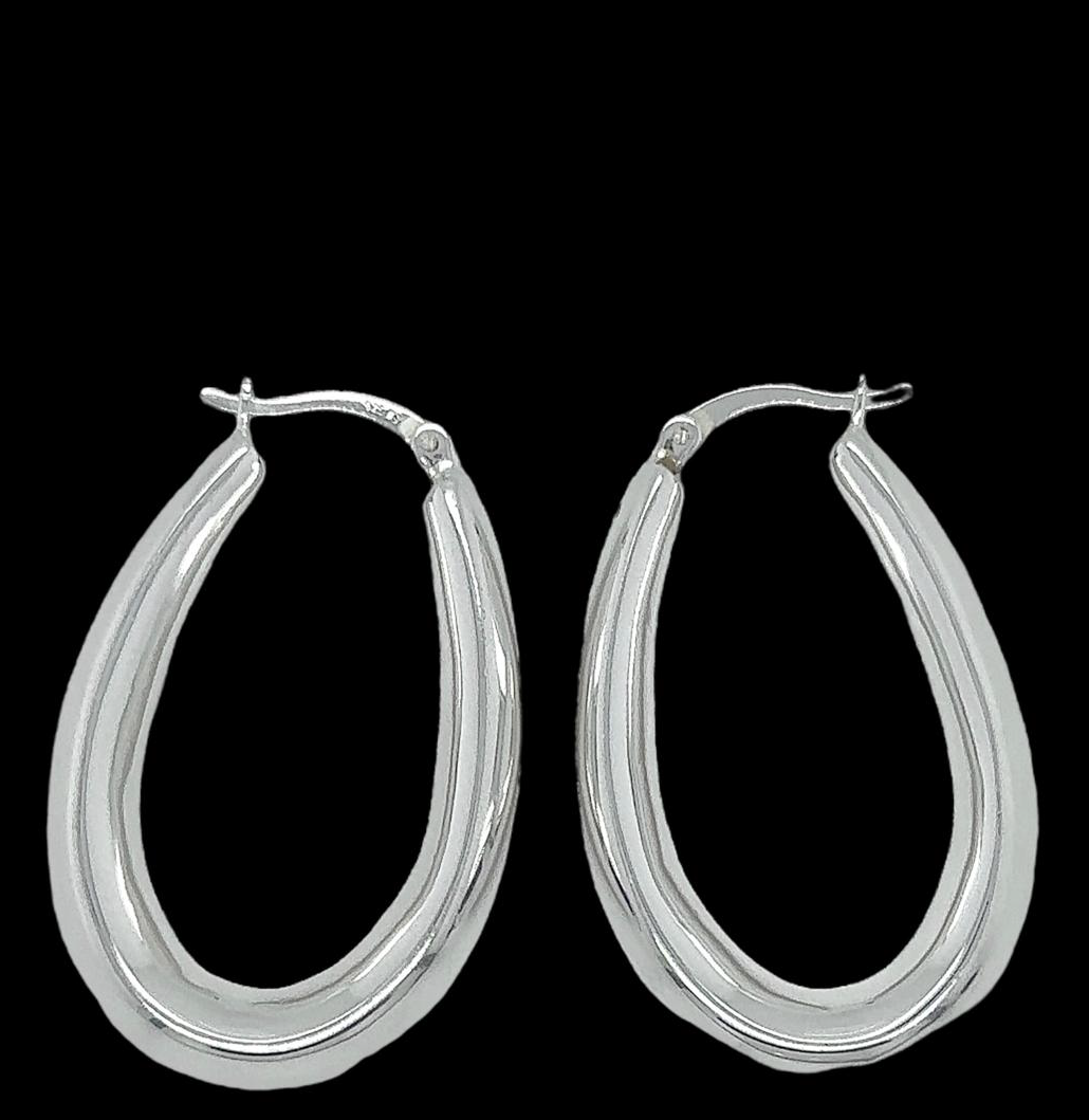 Silver Hoop