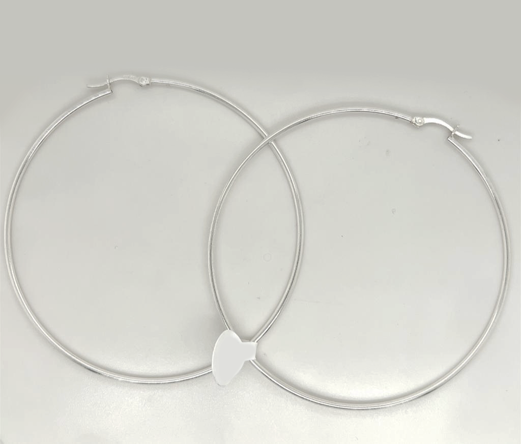 Silver Hoop