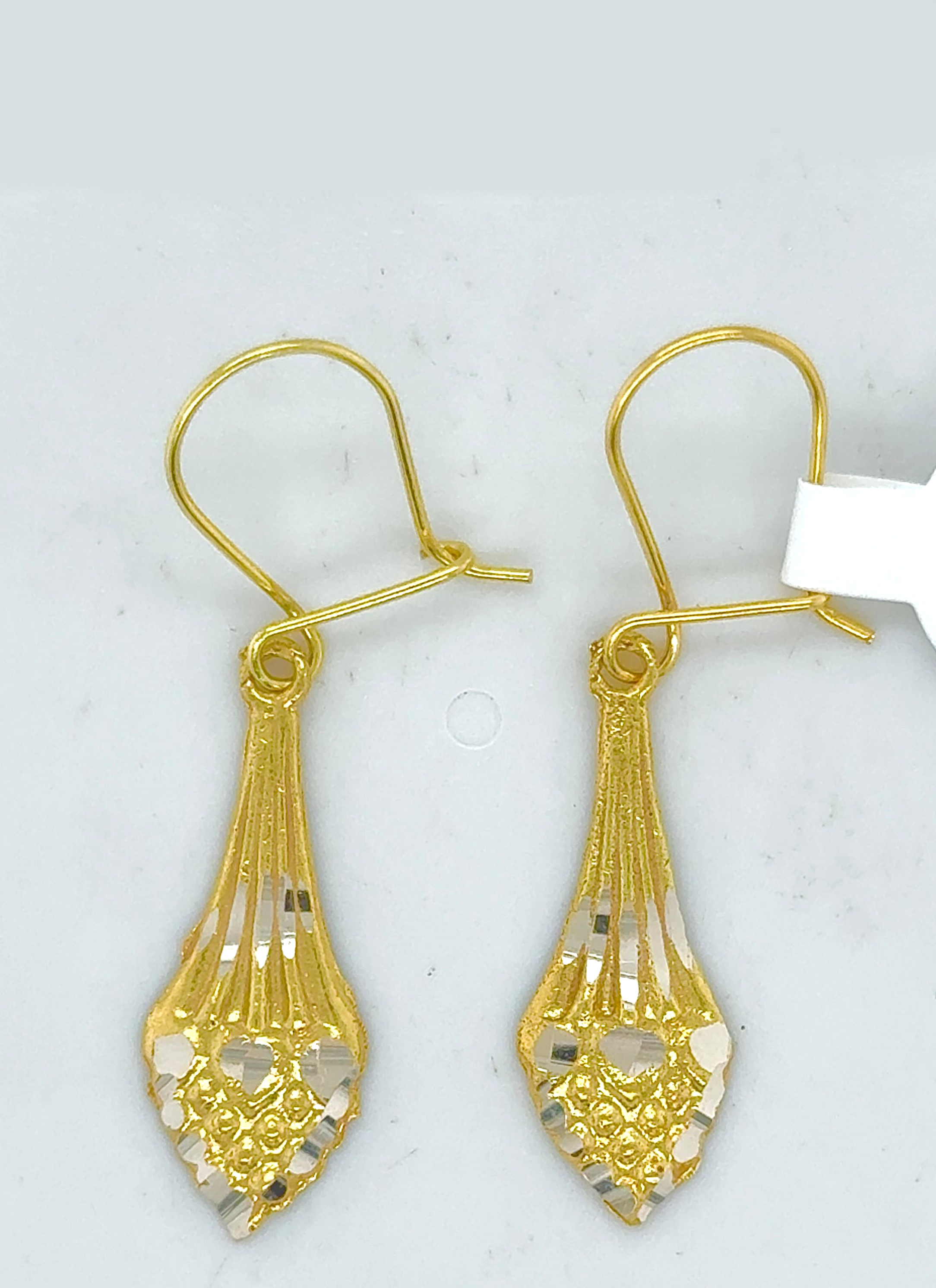Gold Hanging Earring