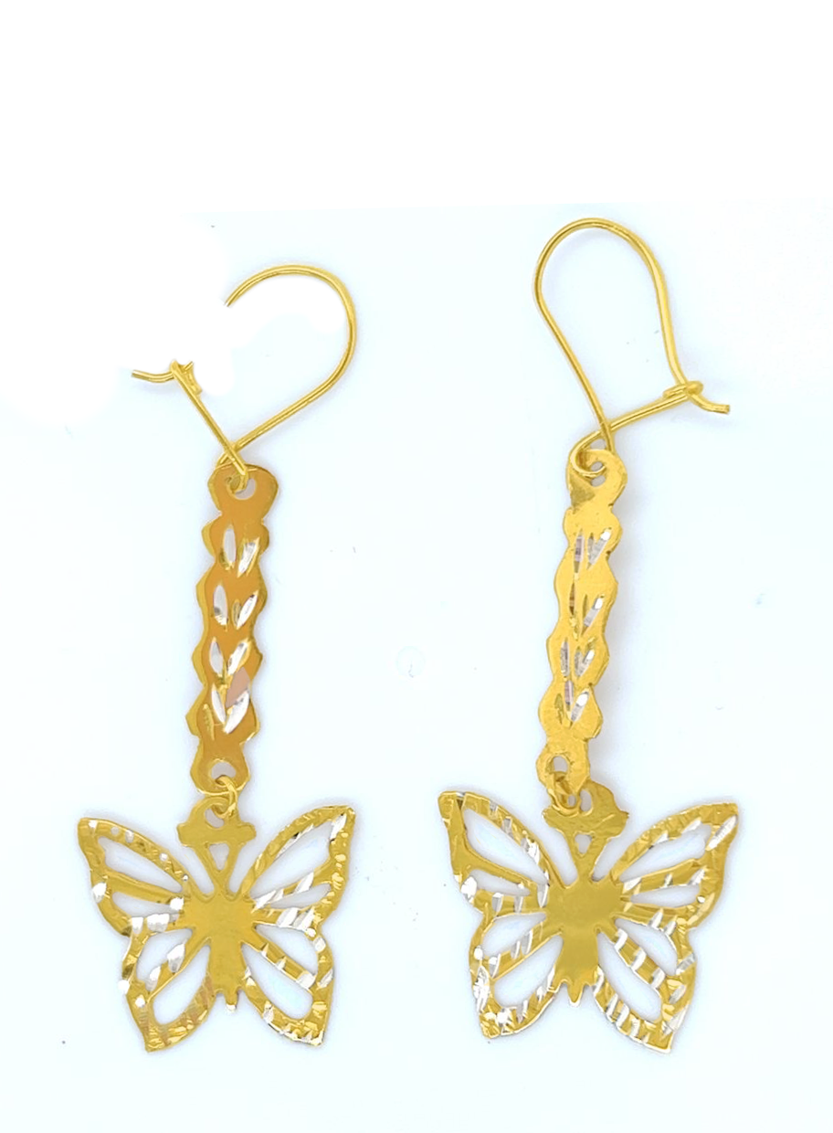 Gold Hanging Earring