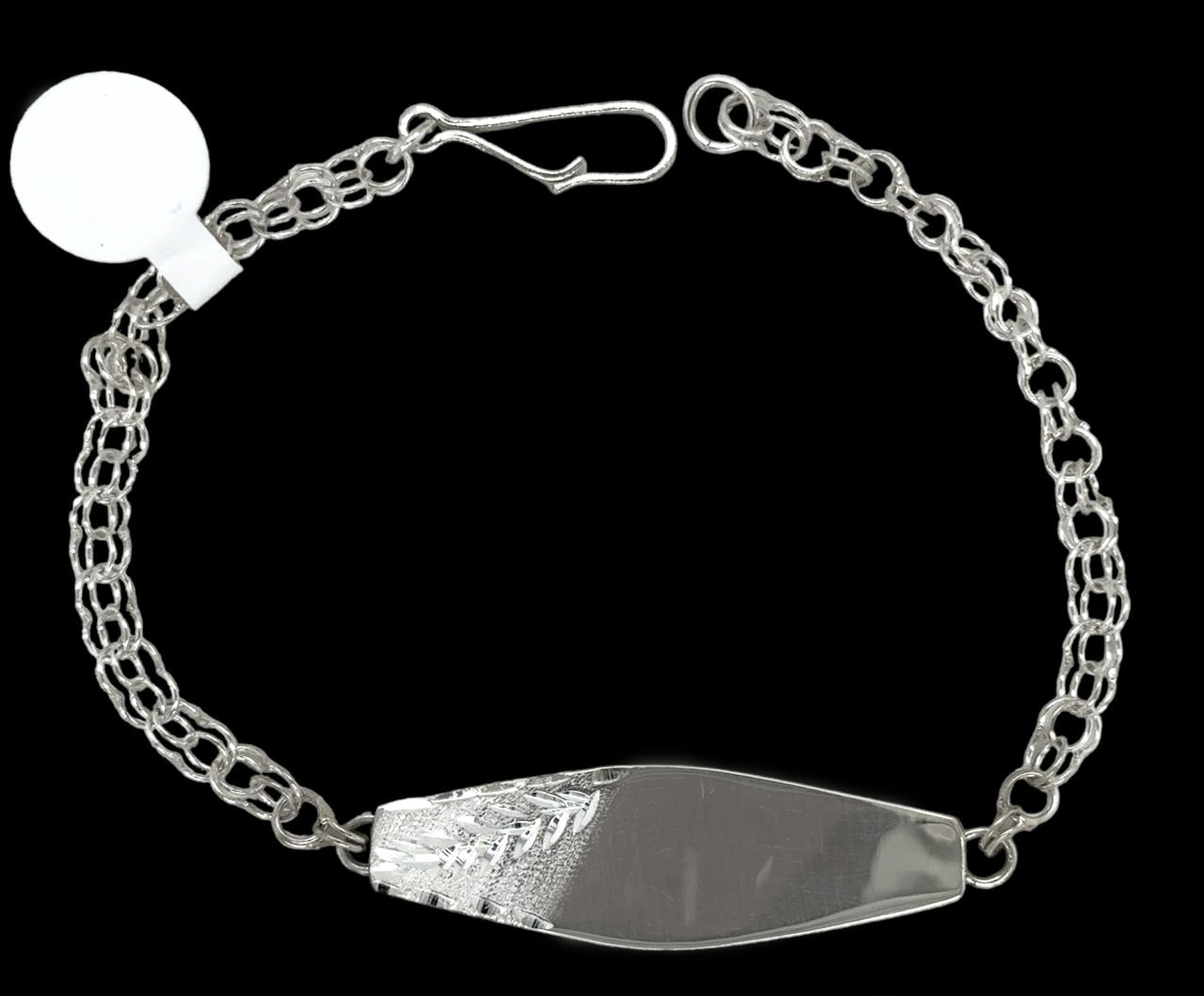 Silver Ladie ID Band