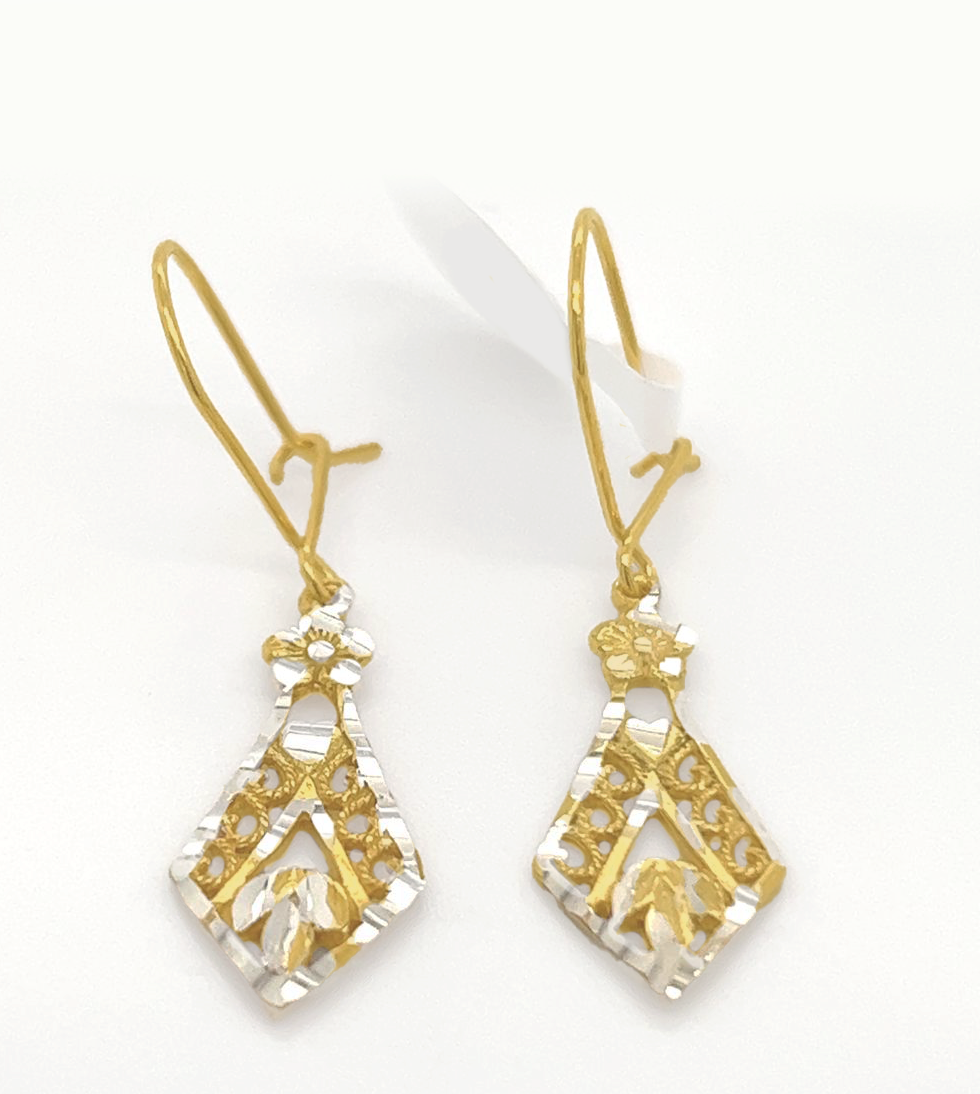 Gold Hanging Earring