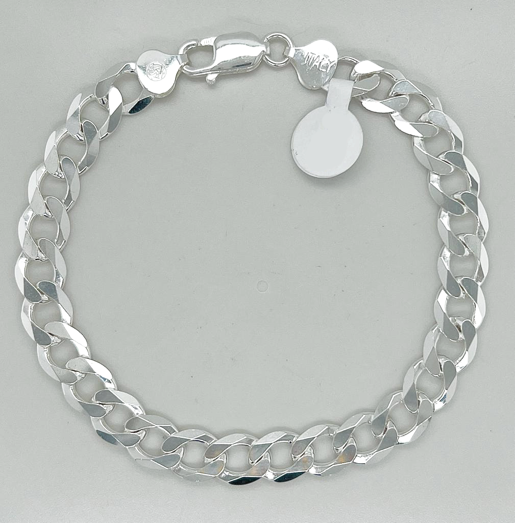 Silver Gent Hand Band