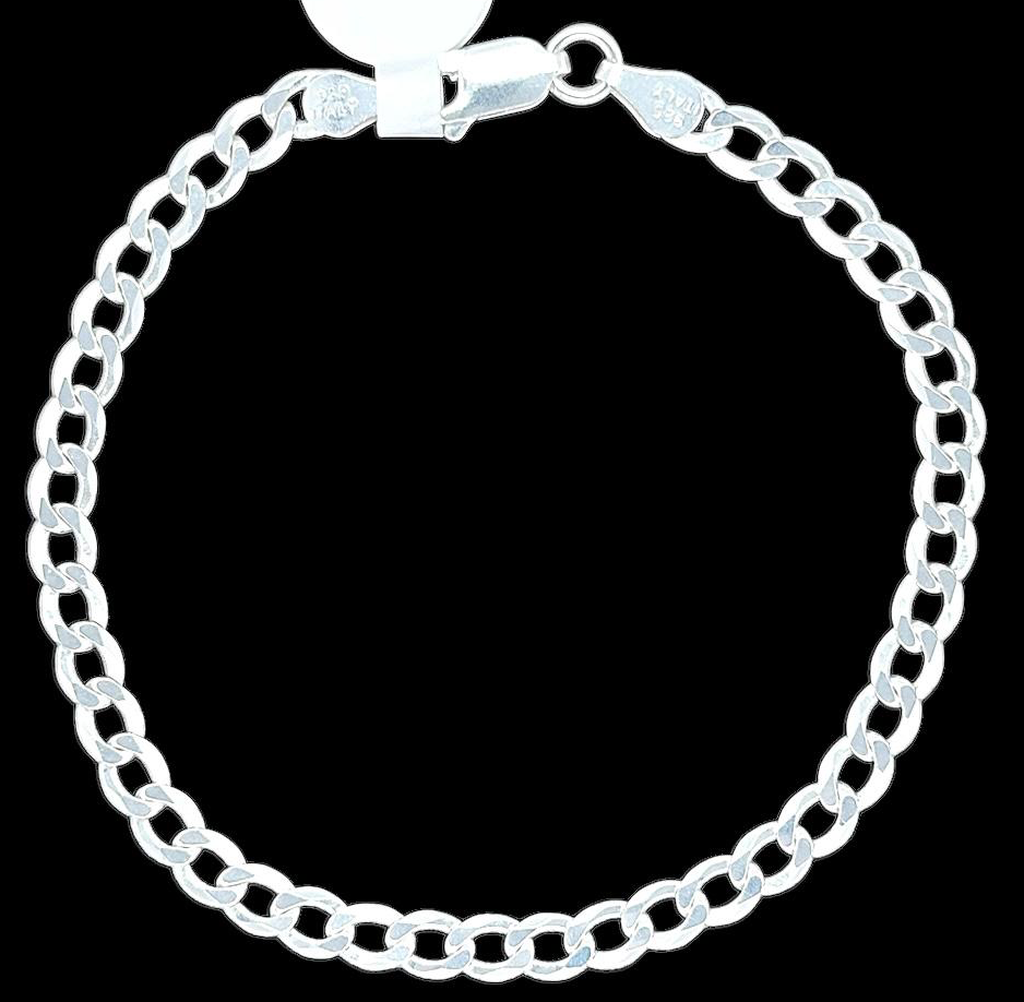 Silver Gent Hand Band