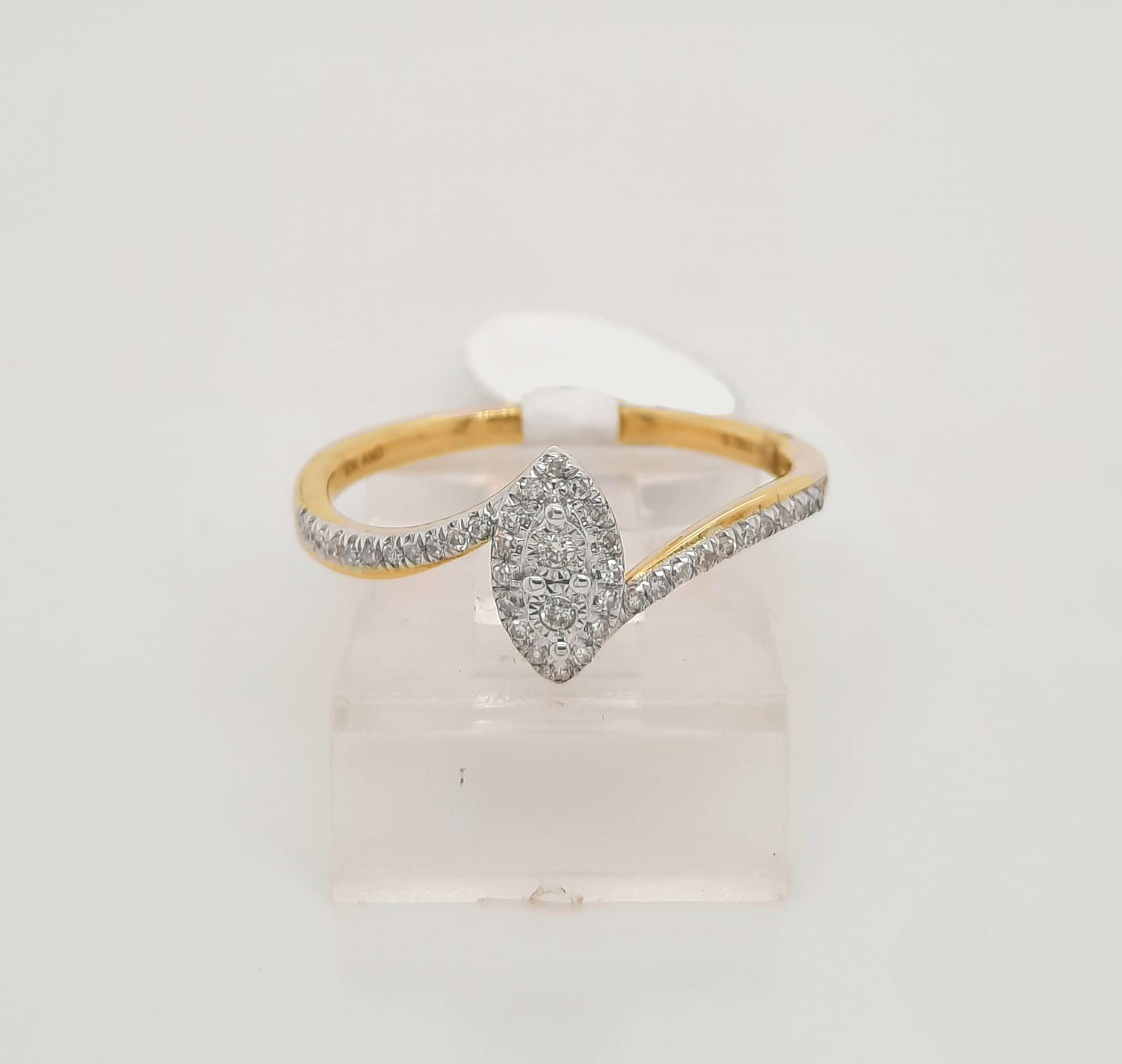 Gold Diamond Engagement Ring