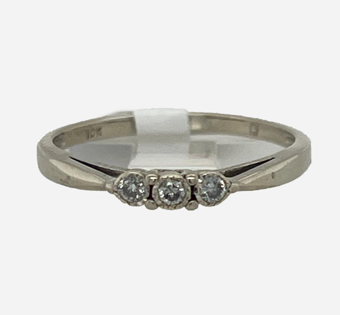 Gold Diamond Engagement Ring