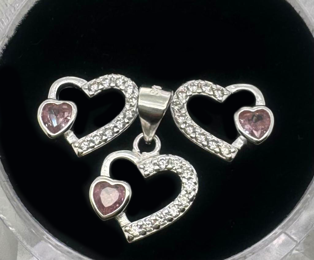 Silver Chain Set