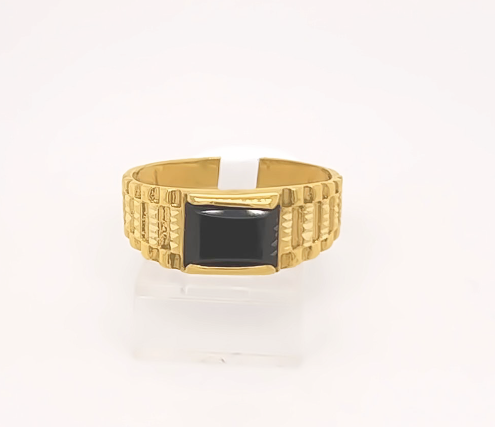 Gold Gent Ring