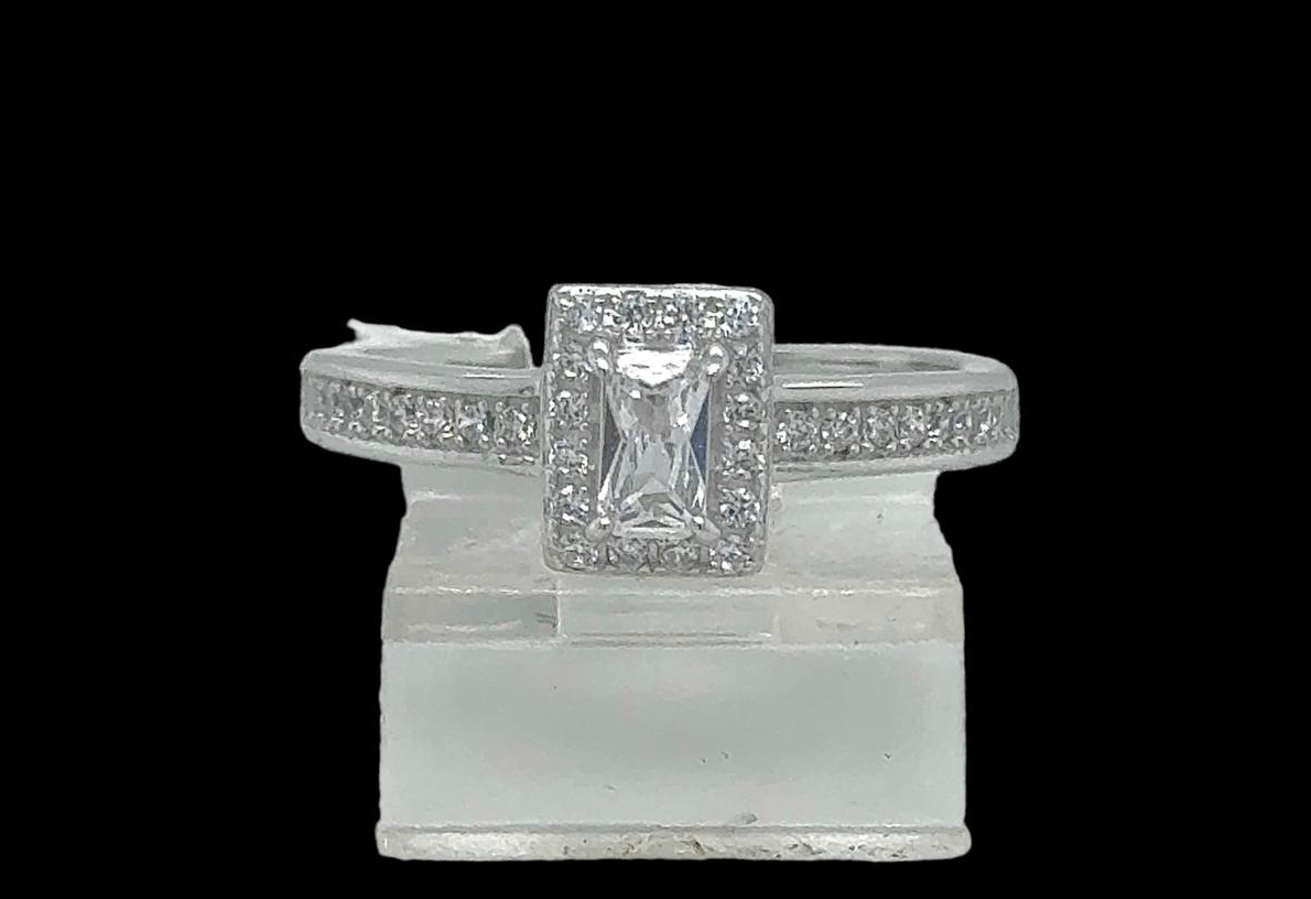 Silver Female Wedding Ring