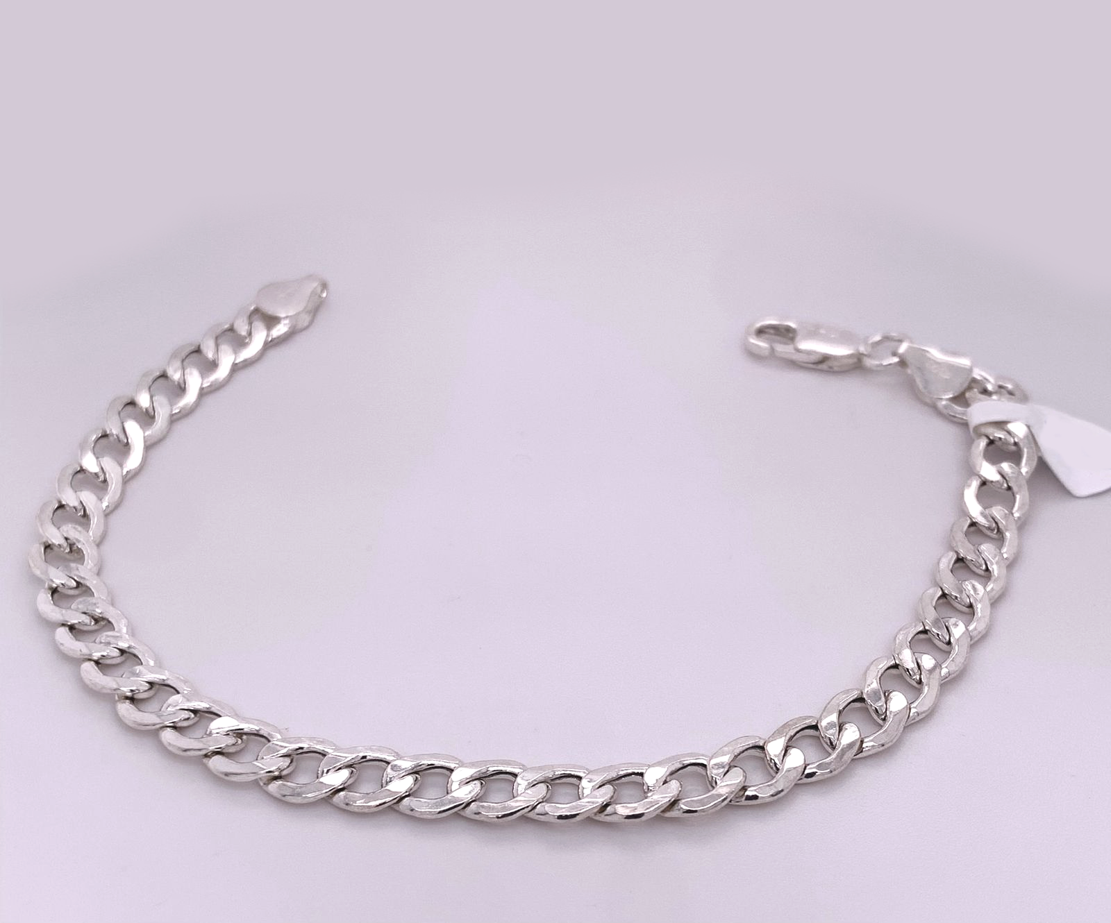 Silver Gent Hand Band