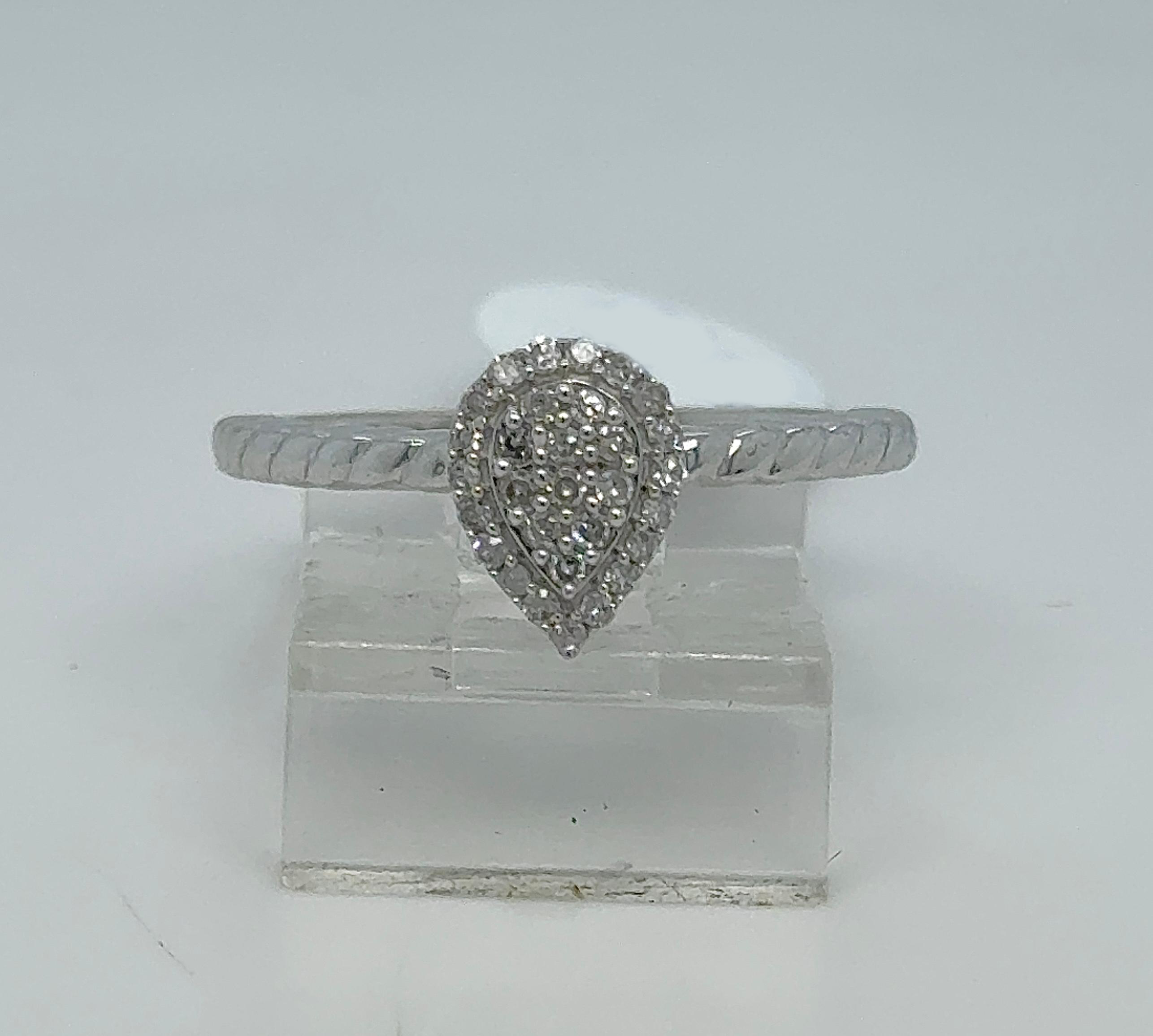 Gold Diamond Engagement Ring