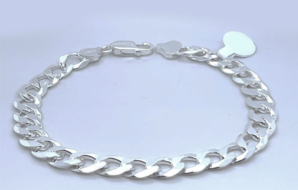 Silver Gent Hand Band