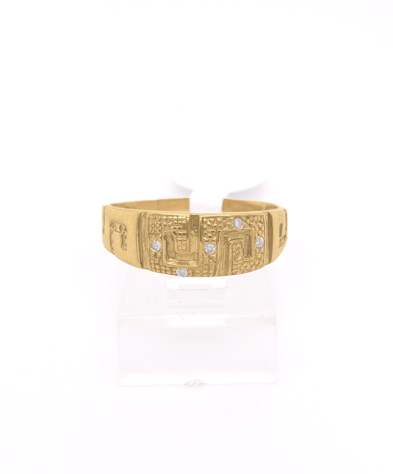 Gold Regular Gent Ring