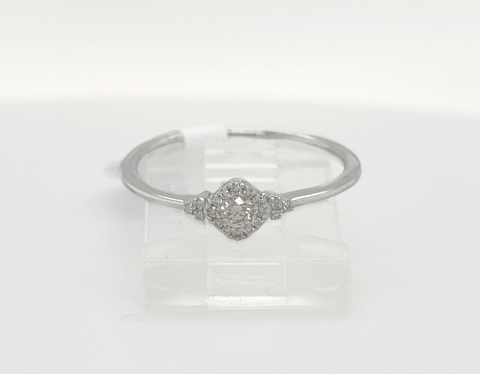 Gold Diamond Engagement Ring