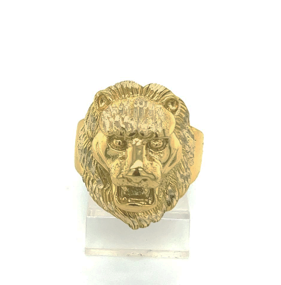 Gold Gent Ring
