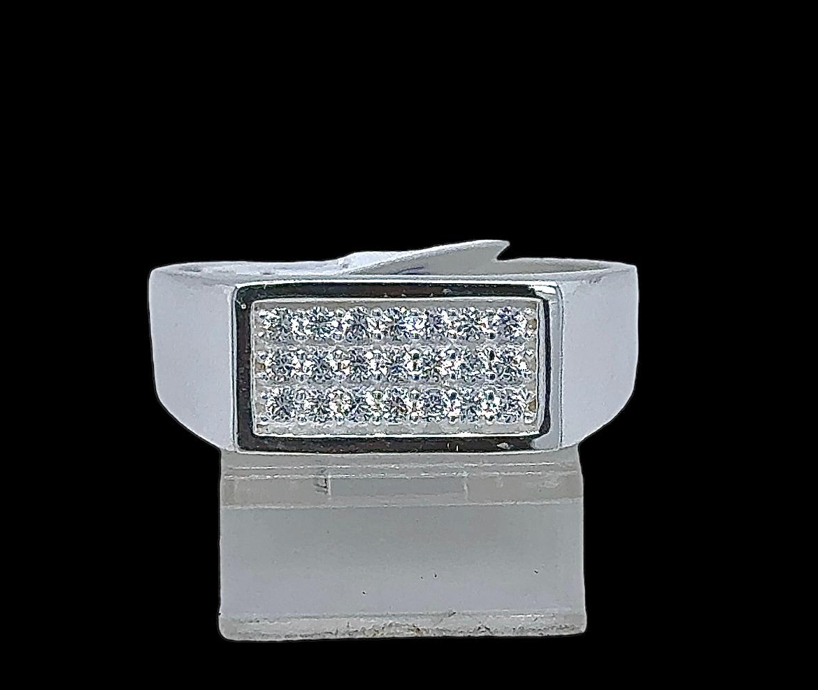 Silver Gent Wedding Ring