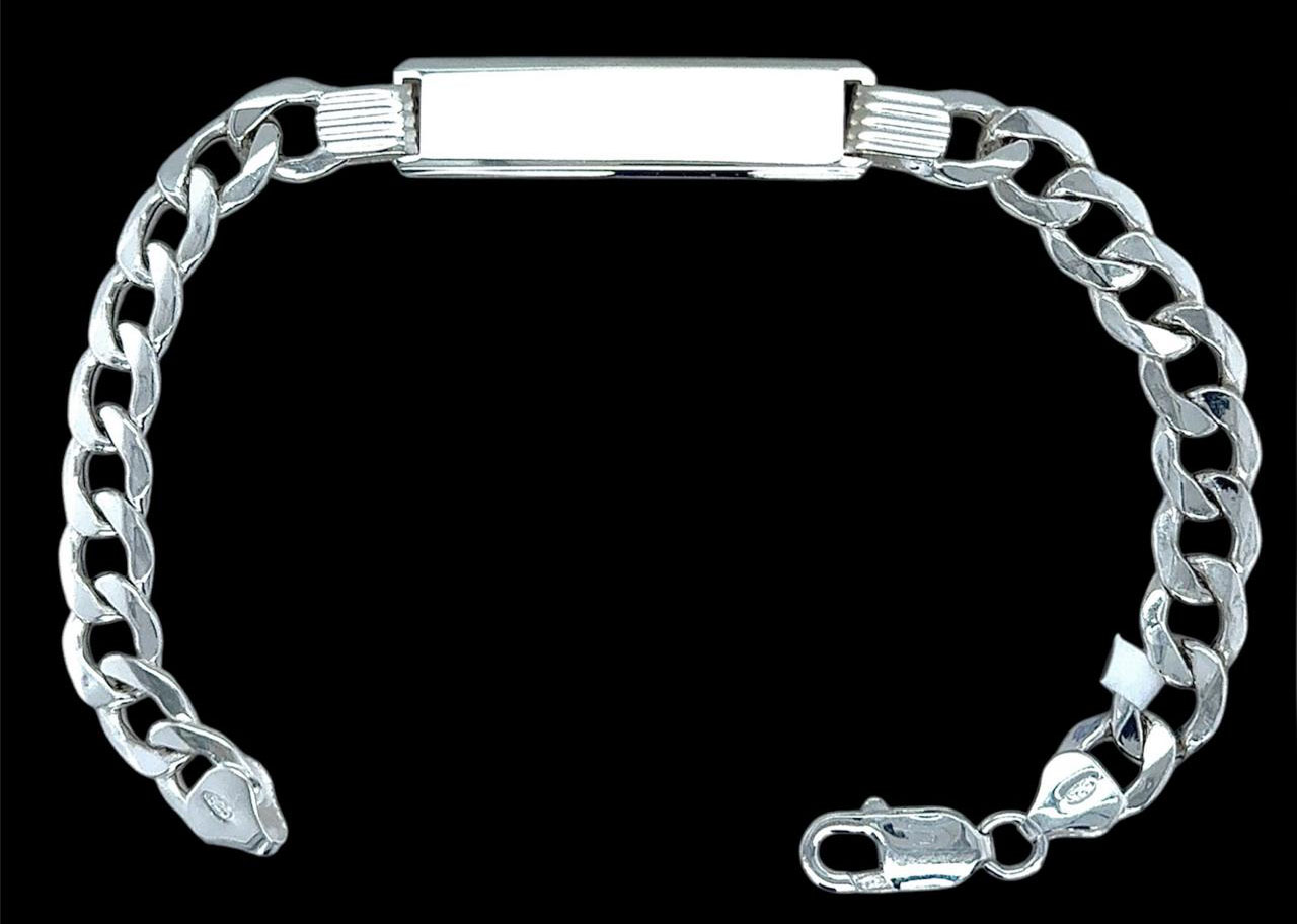 Silver Gent ID Band