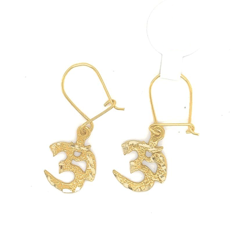 Gold Hanging Earring