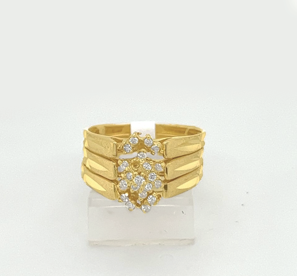 3PC Gold Wedding Ring