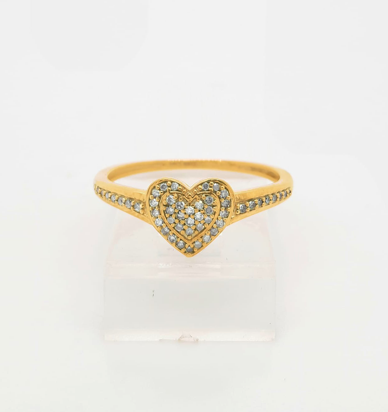 Gold Diamond Engagement Ring