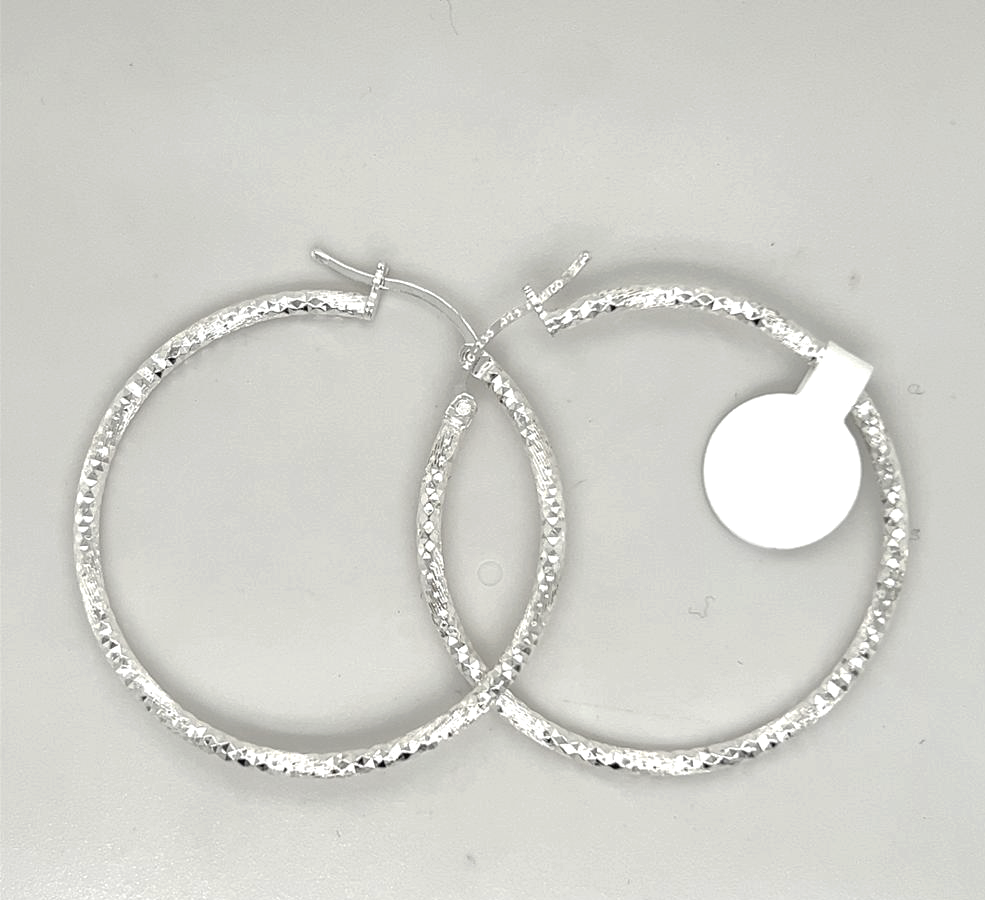 Silver Hoop