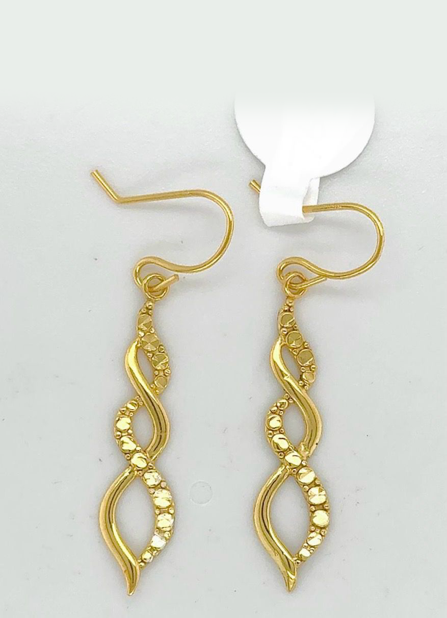 Gold Hanging Earring