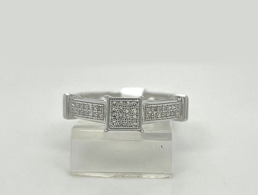 Gold Diamond Engagement Ring